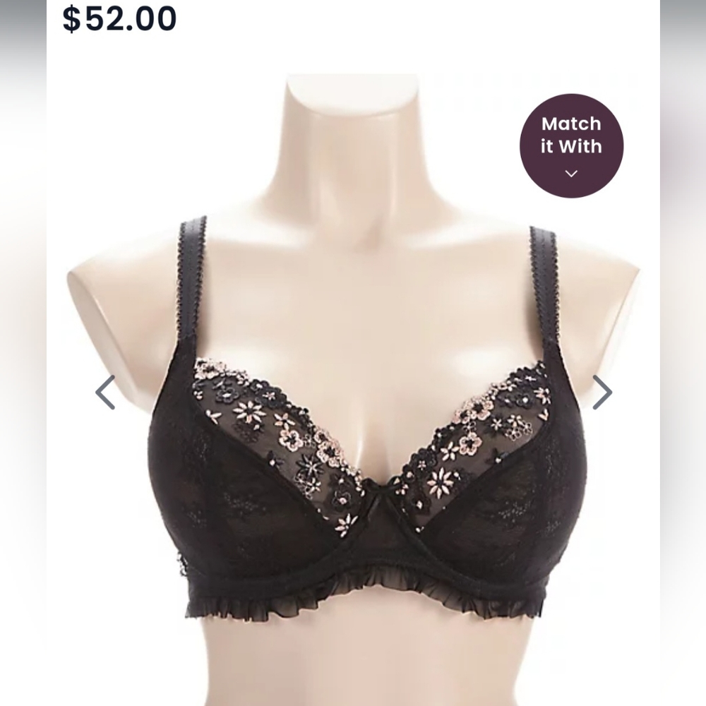 Pour Moi Gigi Plunge Non-Padded Bra 36G (UK sizing)